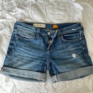 Anthropologie Pilcro and the letterpress women’s denim shorts, size 24